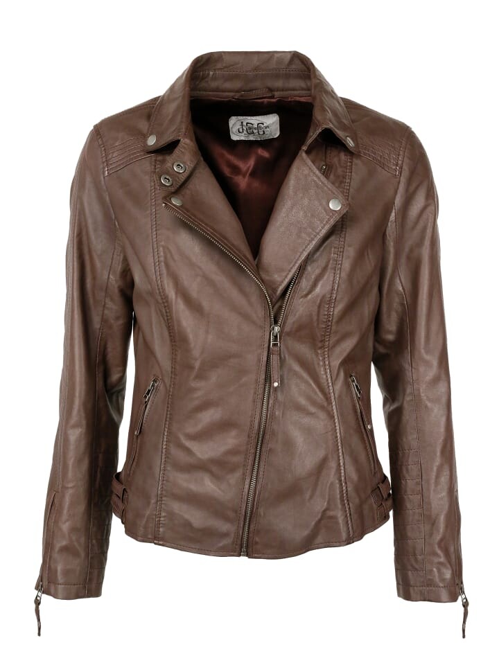 Кожаная куртка JCC 8533, темно-коричневый
Кожаная куртка JCC 8533, темно-коричневый