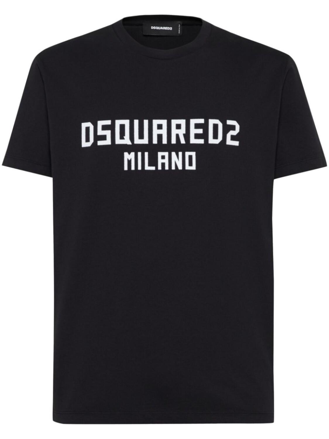 Футболка с логотипом DSQUARED2, черный
Футболка с логотипом DSQUARED2, черный