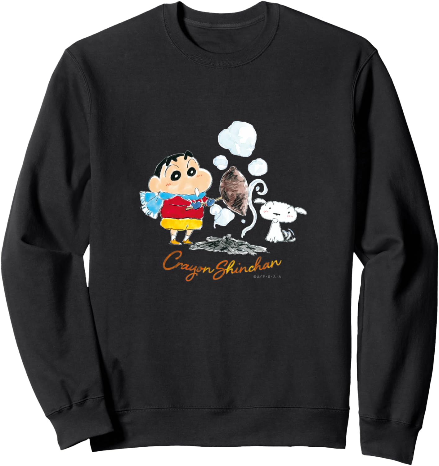 Толстовка с изображением Крейона Шин-чана, Широ и Якиимо Crayon Shinchan, черный
Толстовка с изображением Крейона Шин-чана, Широ и Якиимо Crayon Shinchan, черный