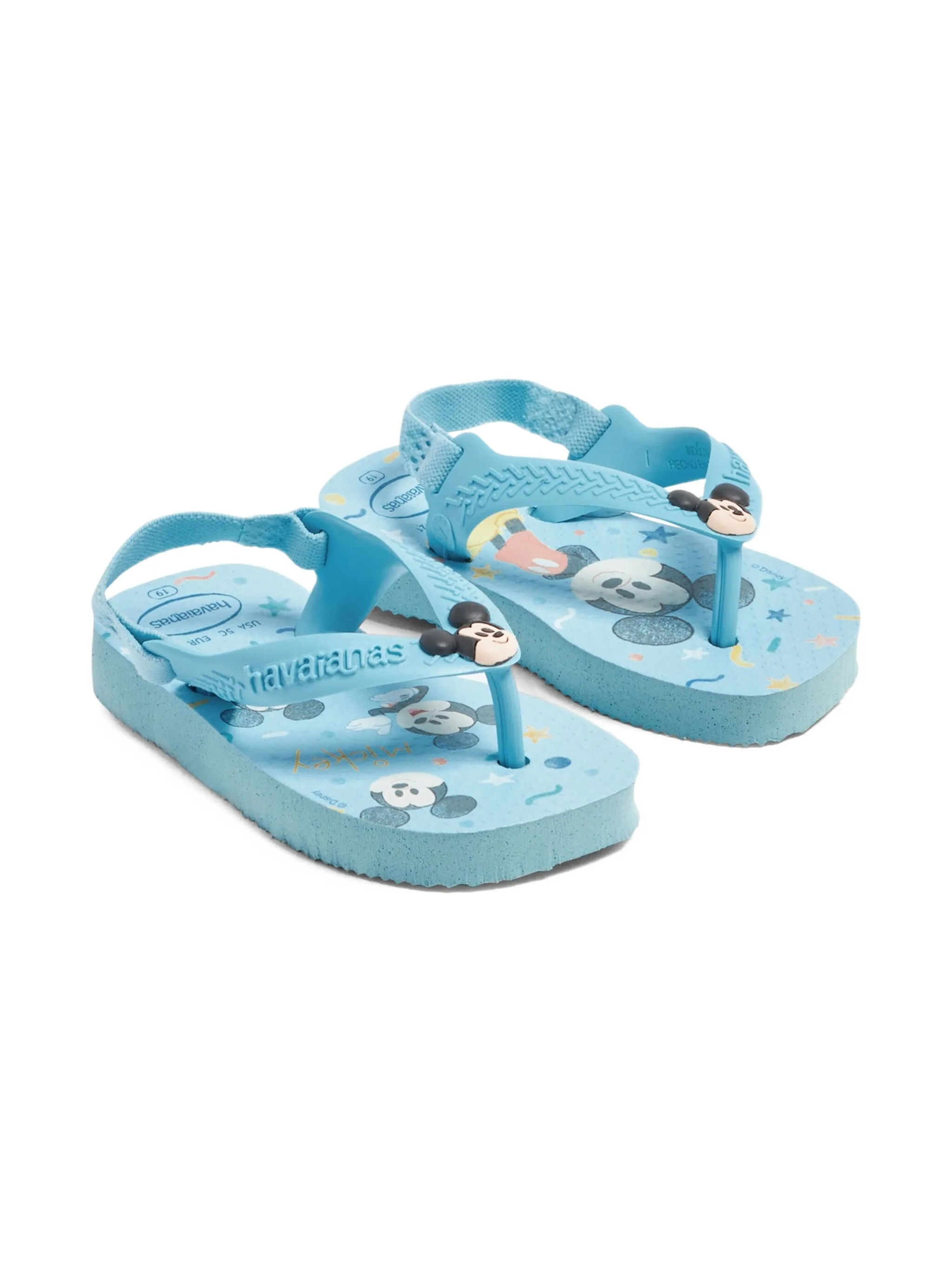 Шлепанцы Mickey Mouse из коллаборации с Disney Havaianas, синий
Шлепанцы Mickey Mouse из коллаборации с Disney Havaianas, синий