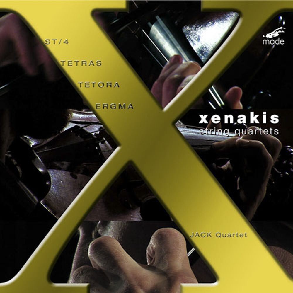 Диск CD Complete String Quartets - Iannis Xenakis, The JACK Quartet
Диск CD Complete String Quartets - Iannis Xenakis, The JACK Quartet