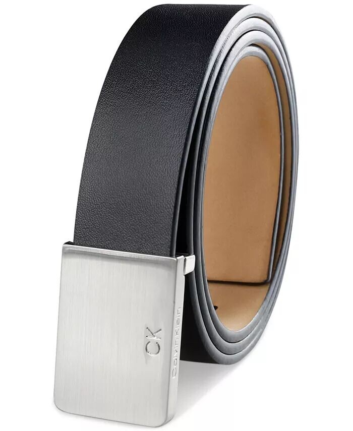 Мужской ремень с металлическим логотипом Calvin Klein, черный
Мужской ремень с металлическим логотипом Calvin Klein, черный