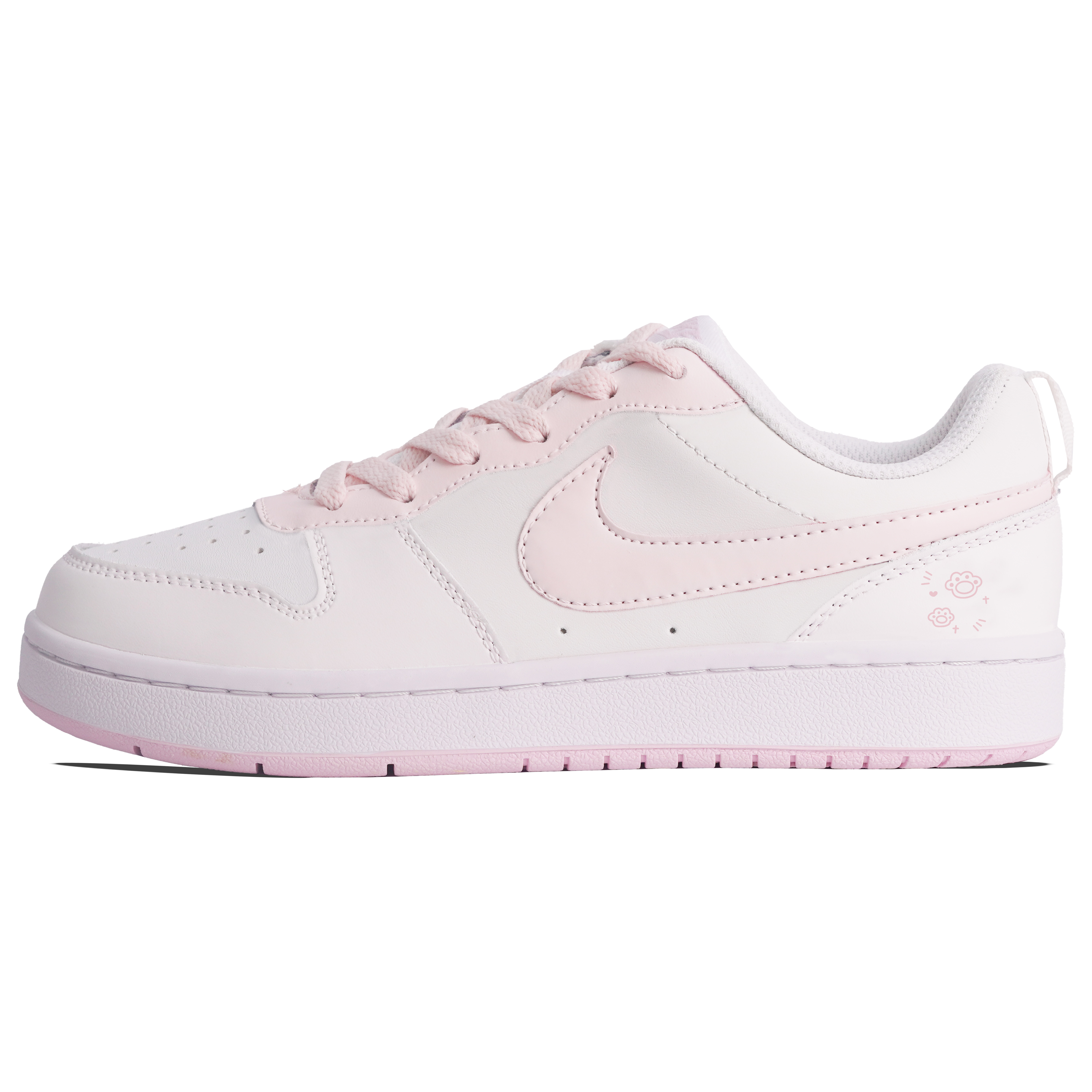 Детские кроссовки для скейтбординга Court Borough Low с противоскользящим и износостойким дышащим верхом для подростков Nike, белый/розовый
Детские кроссовки для скейтбординга Court Borough Low с противоскользящим и износостойким дышащим верхом для подростков Nike, белый/розовый