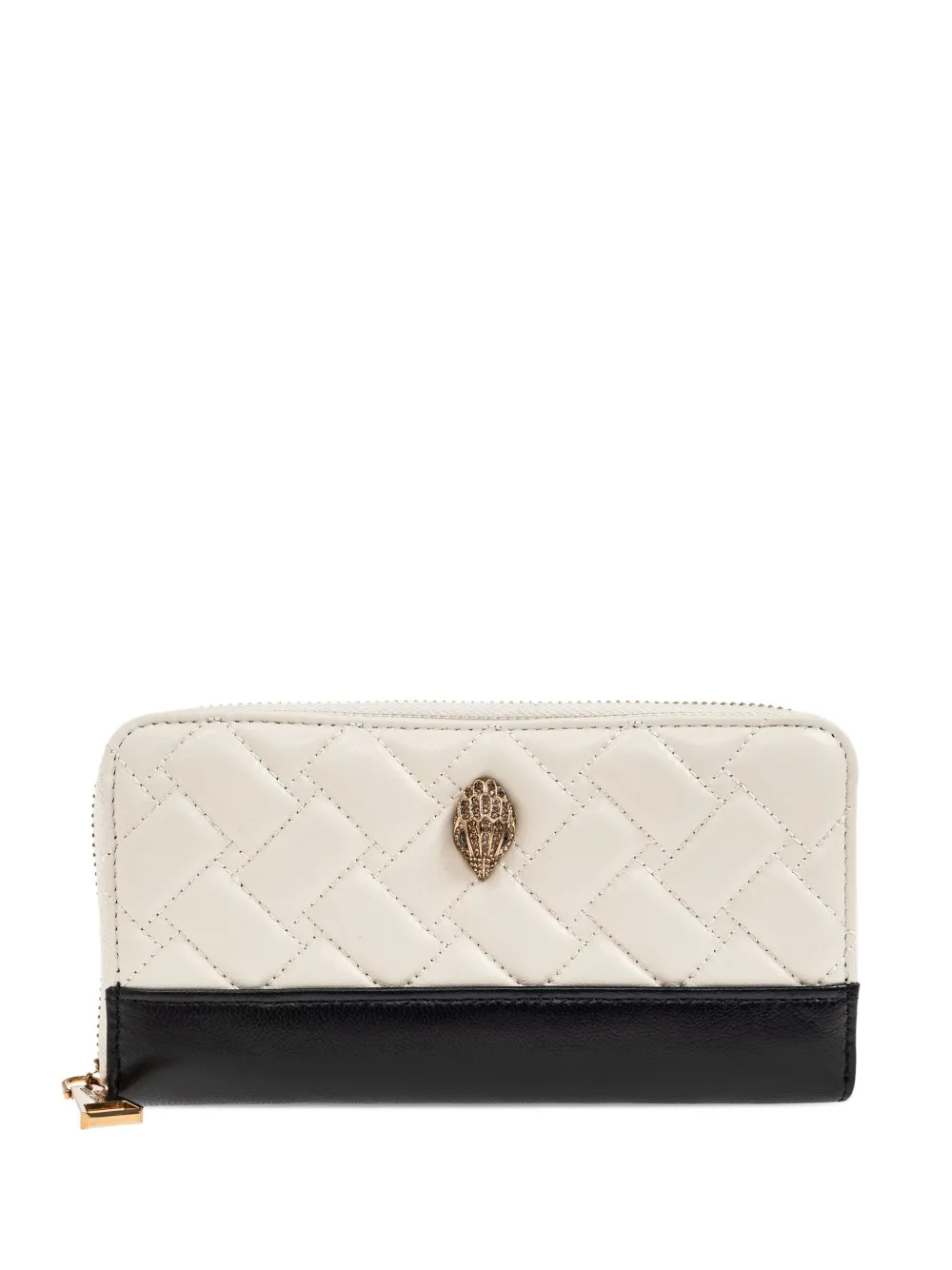 Стеганый кошелек с круговой молнией Kurt Geiger London, белый
Стеганый кошелек с круговой молнией Kurt Geiger London, белый