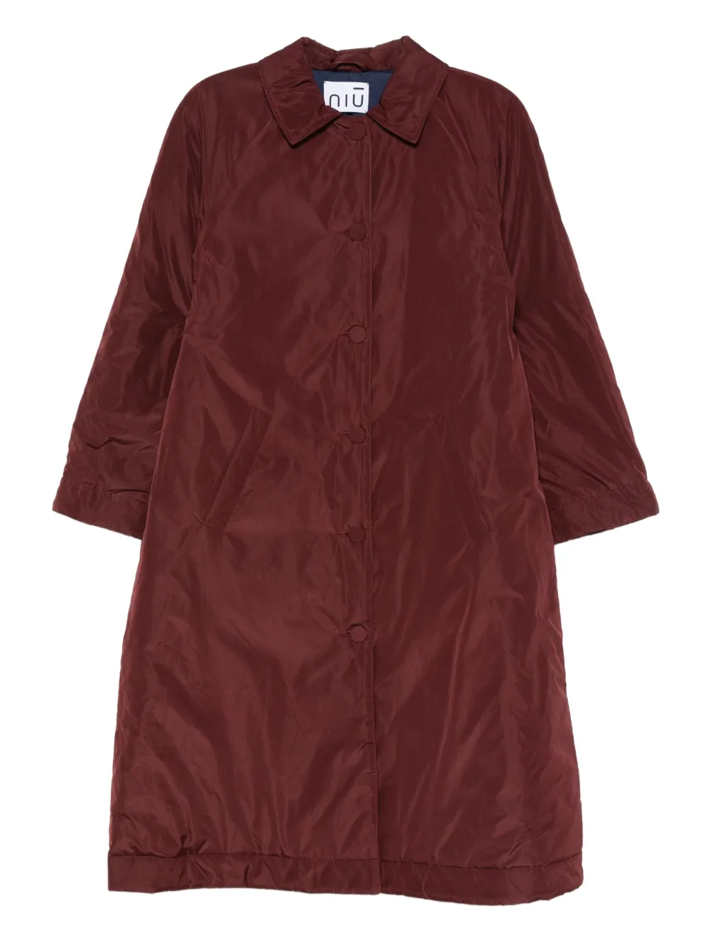 Пальто на пуговицах Niu, красный
Пальто на пуговицах Niu, красный