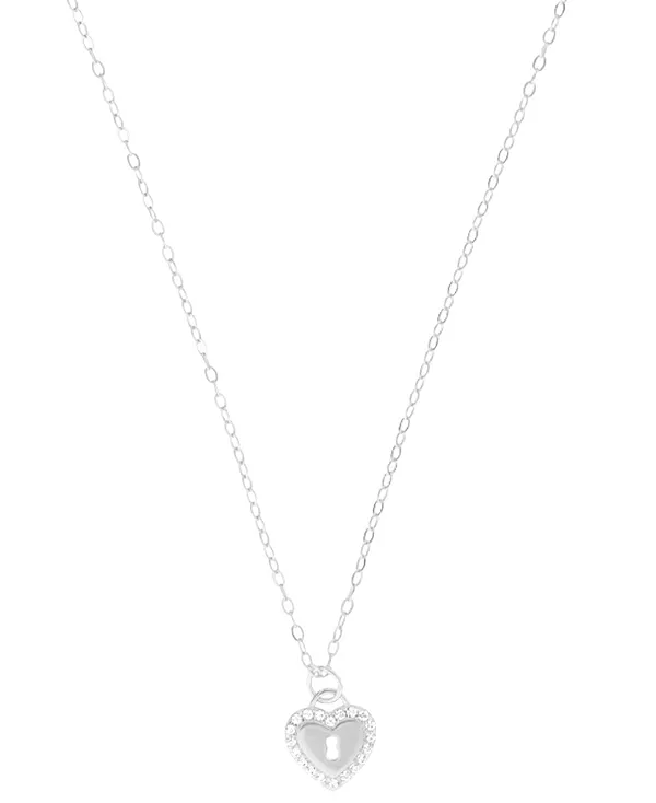 Ожерелье с подвеской в форме сердца с кубическим цирконием (0,10 карата) из стерлингового серебра (также из 14-каратного золота поверх стерлингового серебра) Macy'S, silver
Ожерелье с подвеской в форме сердца с кубическим цирконием (0,10 карата) из стерлингового серебра (также из 14-каратного золота поверх стерлингового серебра) Macy'S, silver