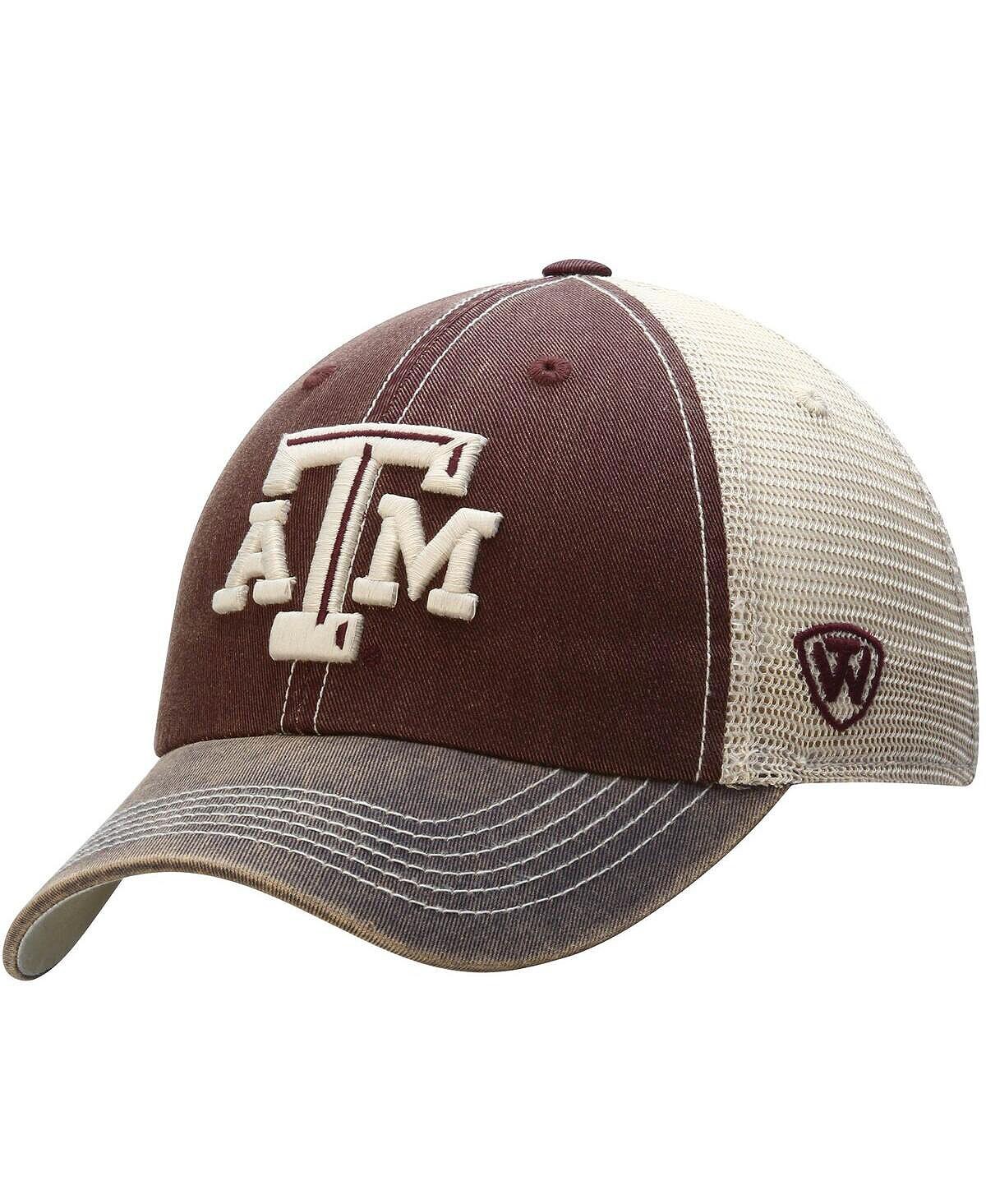 Мужская регулируемая кепка Texas A M Aggies Offroad Trucker - темно-бордовая Top of the World
Мужская регулируемая кепка Texas A M Aggies Offroad Trucker - темно-бордовая Top of the World