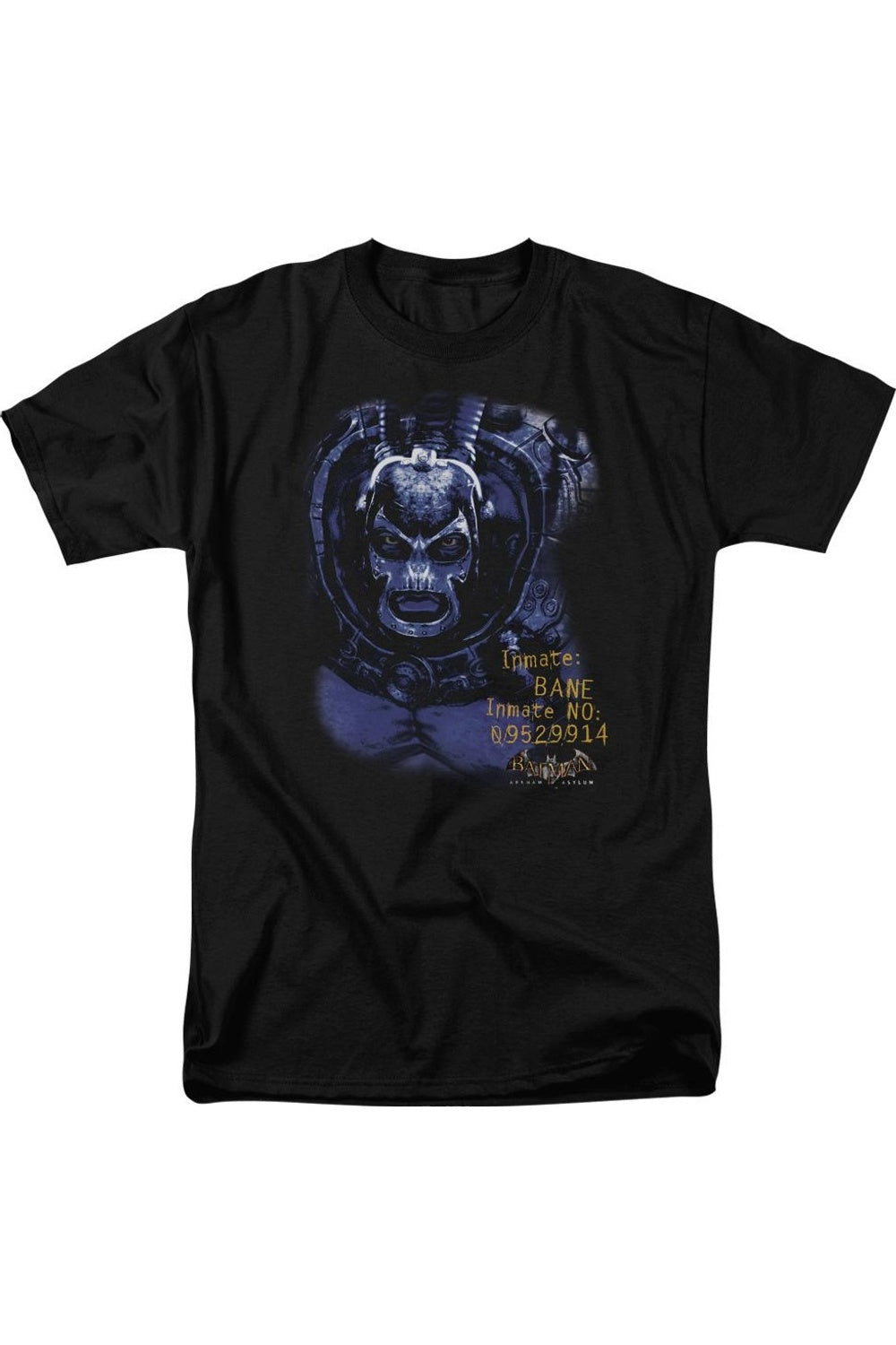 Футболка с коротким рукавом для взрослых Batman Arkham Asylum Arkham Bane Gildan, черный
Футболка с коротким рукавом для взрослых Batman Arkham Asylum Arkham Bane Gildan, черный