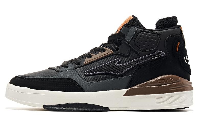 Кеды мужские, обувь для скейтбординга среднего размера черный/коричневый Erke
Кеды мужские, обувь для скейтбординга среднего размера черный/коричневый Erke