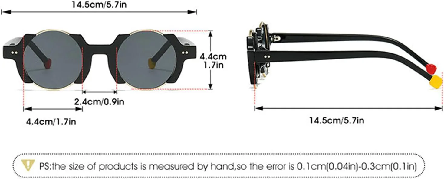 Willochra Милые винтажные круглые солнцезащитные очки в стиле хип-хоп для женщин и мужчин, модные очки 90-х, ретро-очки с градиентным переходом цвета, C7
Willochra Милые винтажные круглые солнцезащитные очки в стиле хип-хоп для женщин и мужчин, модные очки 90-х, ретро-очки с градиентным переходом цвета, C7