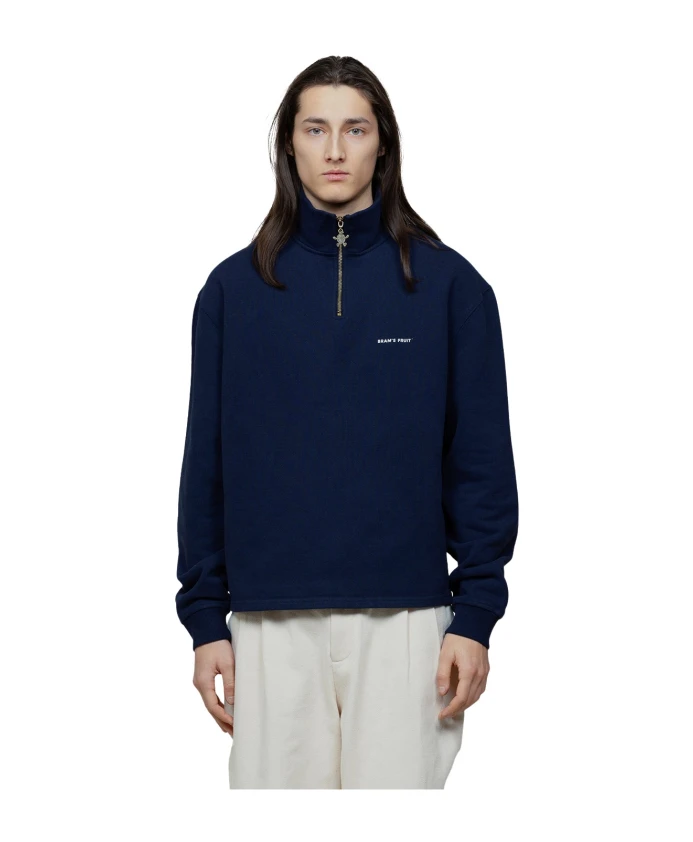 Темно-Синяя хлопковая куртка на молнии до середины груди Bram'S Fruit, синий
Темно-Синяя хлопковая куртка на молнии до середины груди Bram'S Fruit, синий