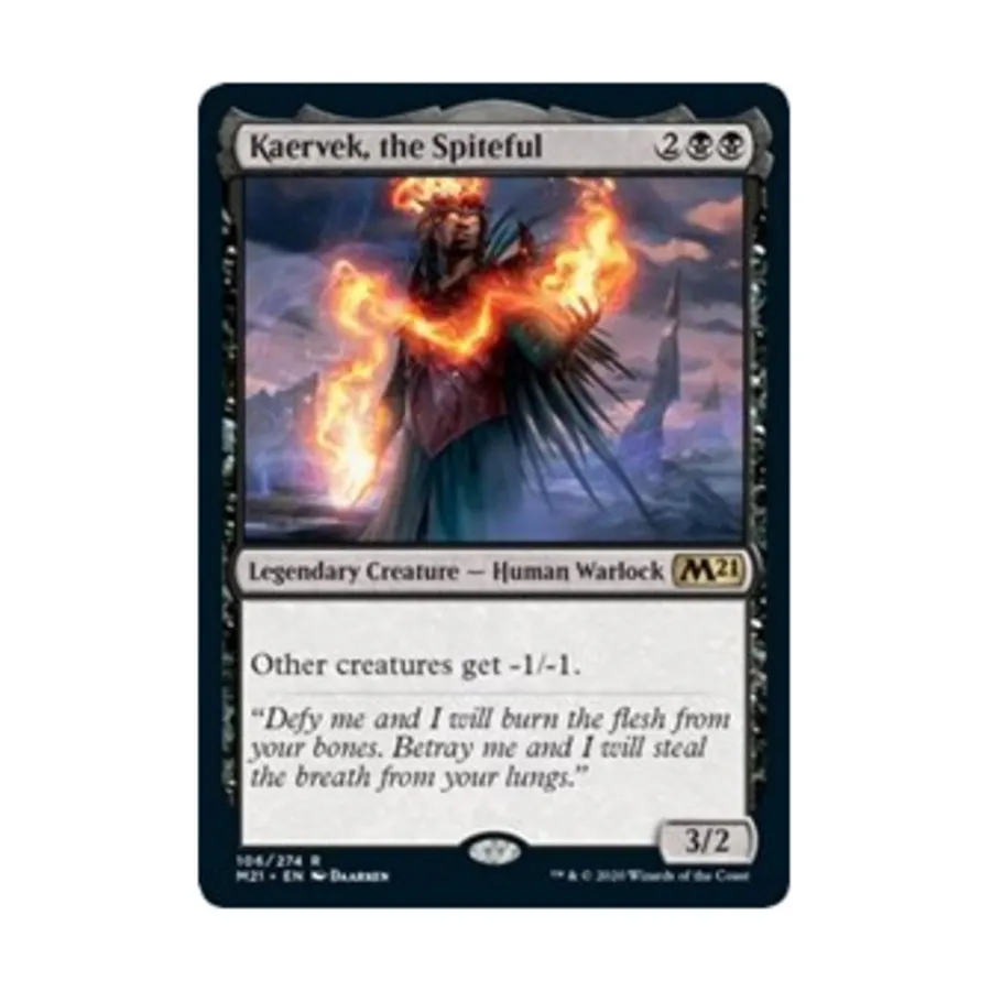 CCG Каэрвек Злобный (клавиша R), MTG - Core Set 2021
CCG Каэрвек Злобный (клавиша R), MTG - Core Set 2021