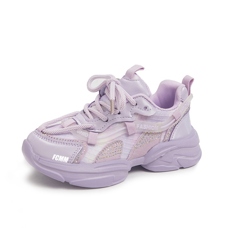 Нескользящие и дышащие низкие повседневные кроссовки для детей FCMM, фиолетовый
Нескользящие и дышащие низкие повседневные кроссовки для детей FCMM, фиолетовый