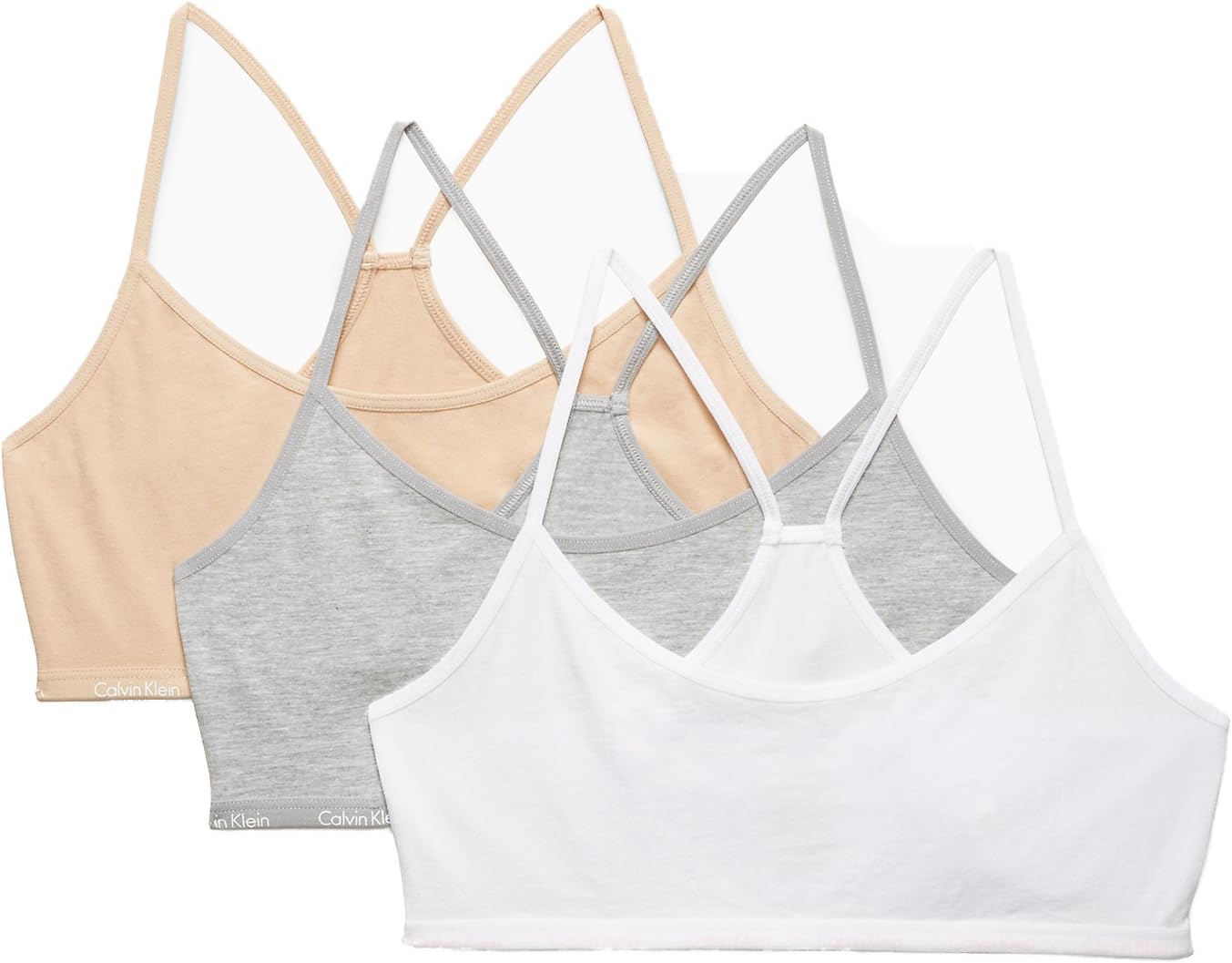 Комплект из 3 укороченных бюстгальтеров Calvin Klein для девочек, Neutral
Комплект из 3 укороченных бюстгальтеров Calvin Klein для девочек, Neutral