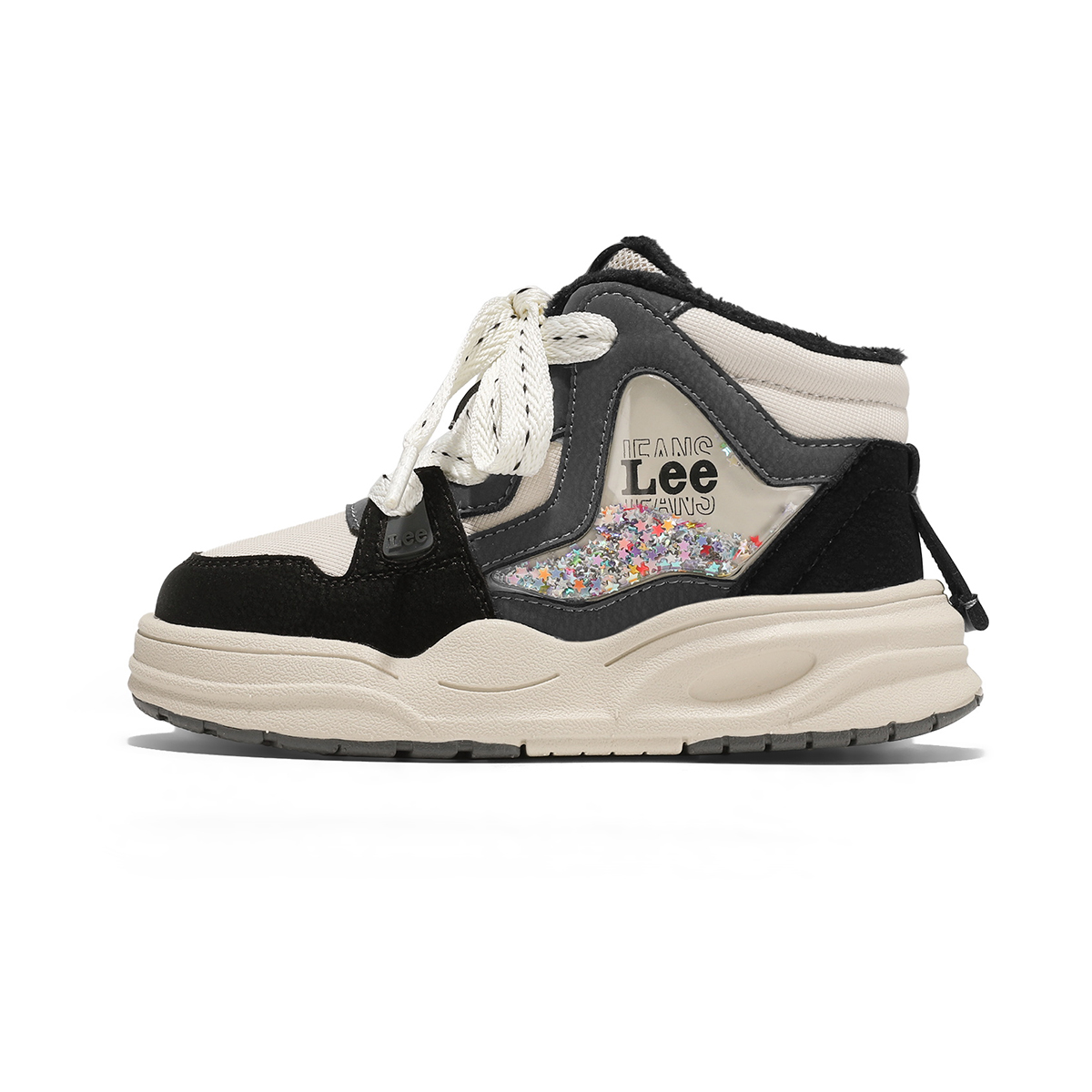 Термоутепленные противоскользящие высокие детские скейтерские кроссовки Kids' LEE KIDS, черный/серый
Термоутепленные противоскользящие высокие детские скейтерские кроссовки Kids' LEE KIDS, черный/серый