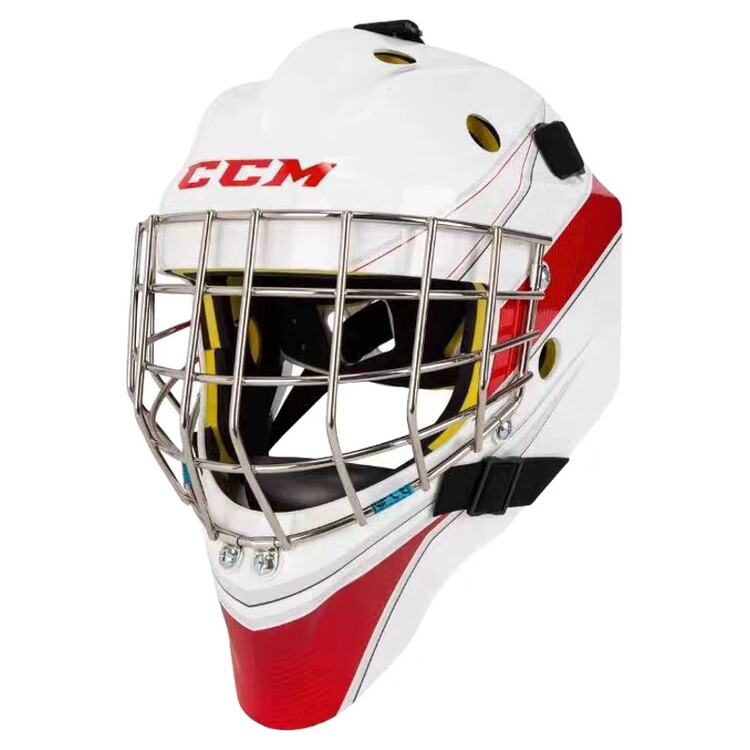CCM Шлем вратаря AXIS A1.5 для хоккея с шайбой, тренировочный и соревновательный, белый с красным текстом (размер JR)
CCM Шлем вратаря AXIS A1.5 для хоккея с шайбой, тренировочный и соревновательный, белый с красным текстом (размер JR)