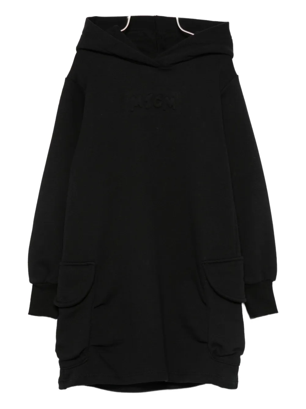 Платье с капюшоном и карманами-клапанами MSGM Kids, черный
Платье с капюшоном и карманами-клапанами MSGM Kids, черный