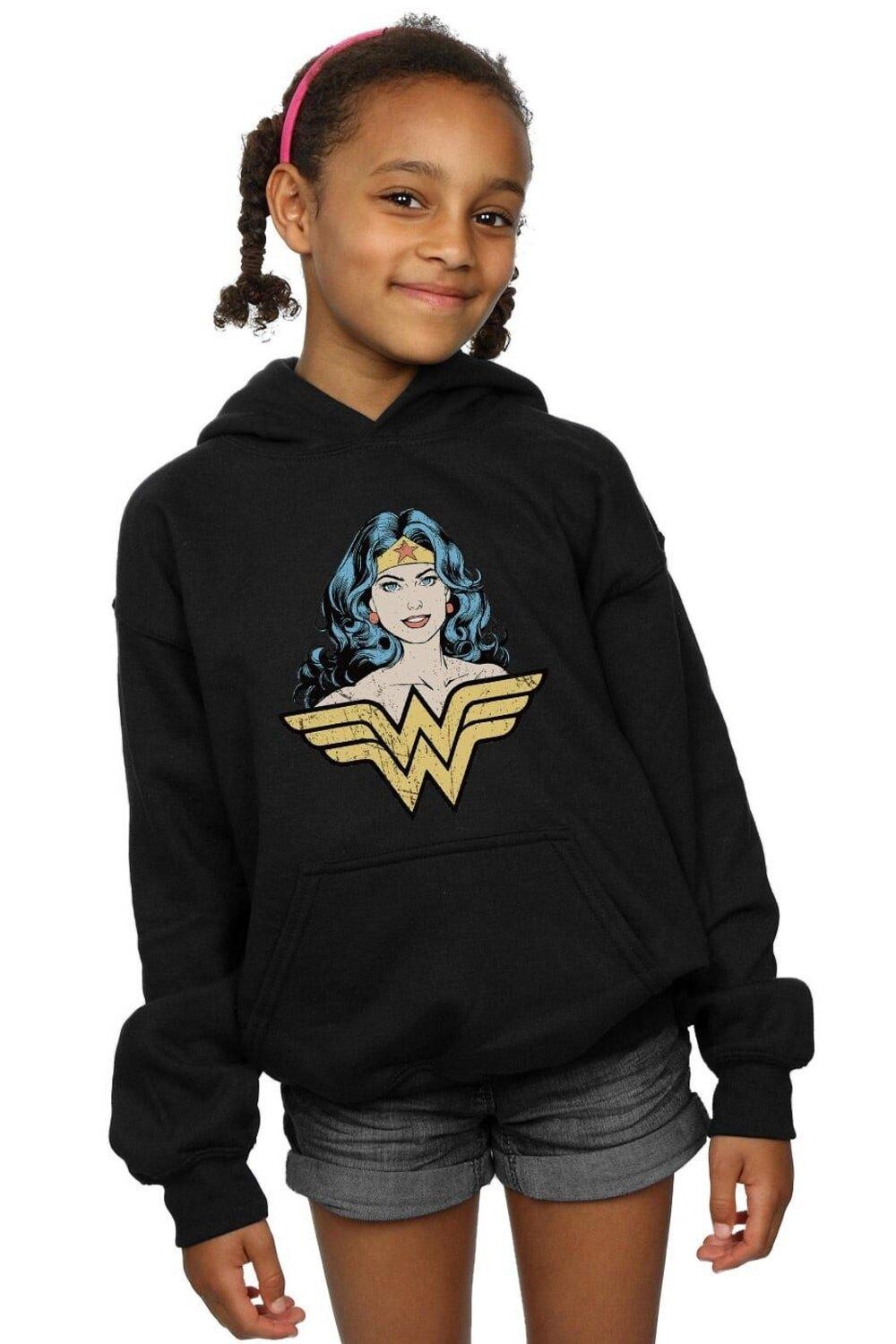 Толстовка с капюшоном «Чудо-женщина» DC Comics, черный
Толстовка с капюшоном «Чудо-женщина» DC Comics, черный