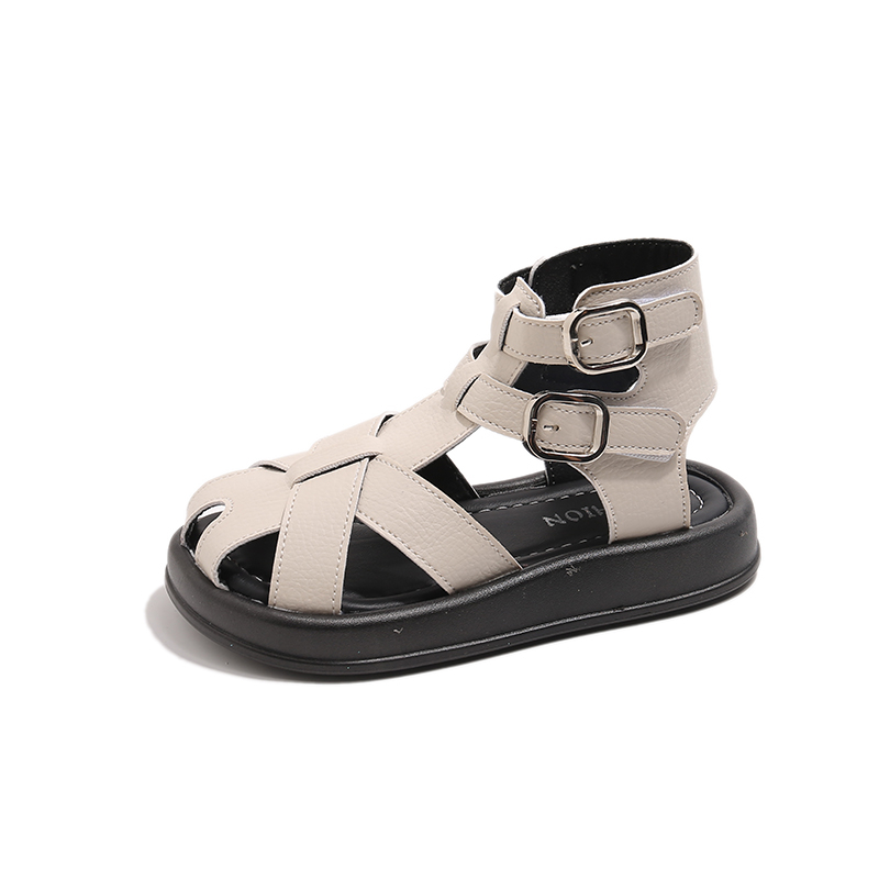 Сандалии детские, устойчивые к истиранию, дышащие, высокие SHIBU, экрю
Сандалии детские, устойчивые к истиранию, дышащие, высокие SHIBU, экрю