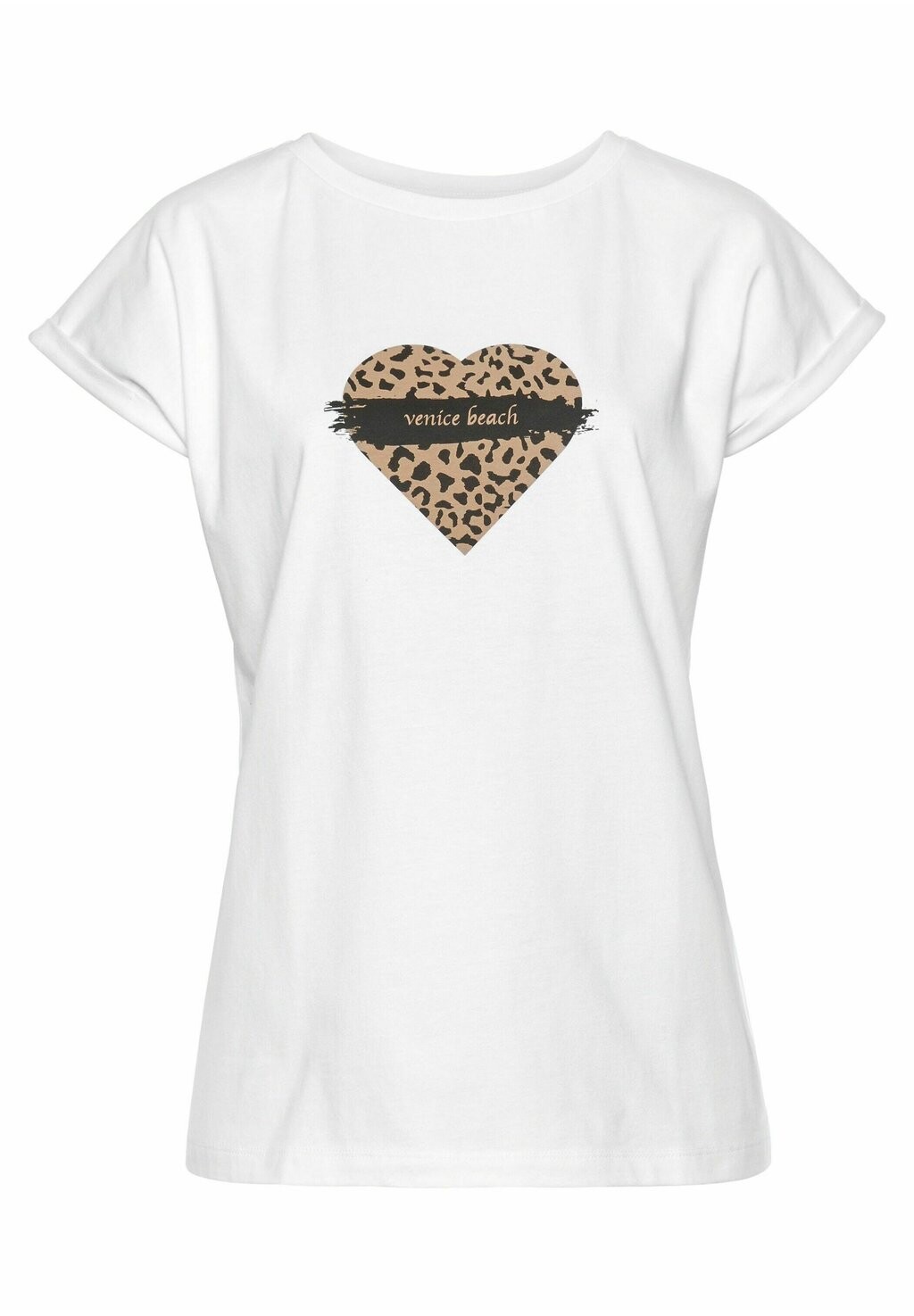 Футболка с принтом Kurzarm Venice Beach, weiß 
Футболка с принтом Kurzarm Venice Beach, weiß