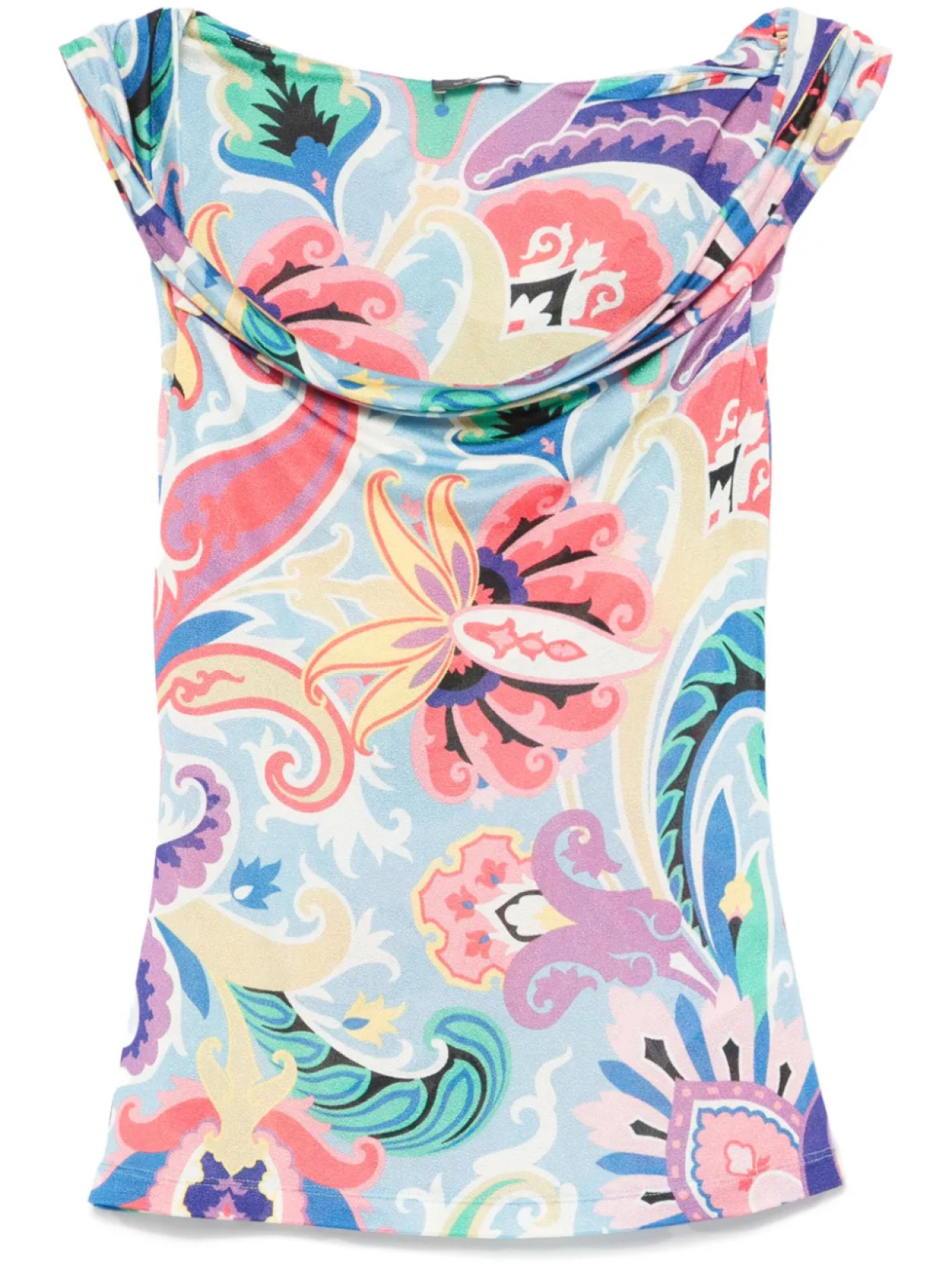 Майка с принтом пейсли ETRO, синий
Майка с принтом пейсли ETRO, синий