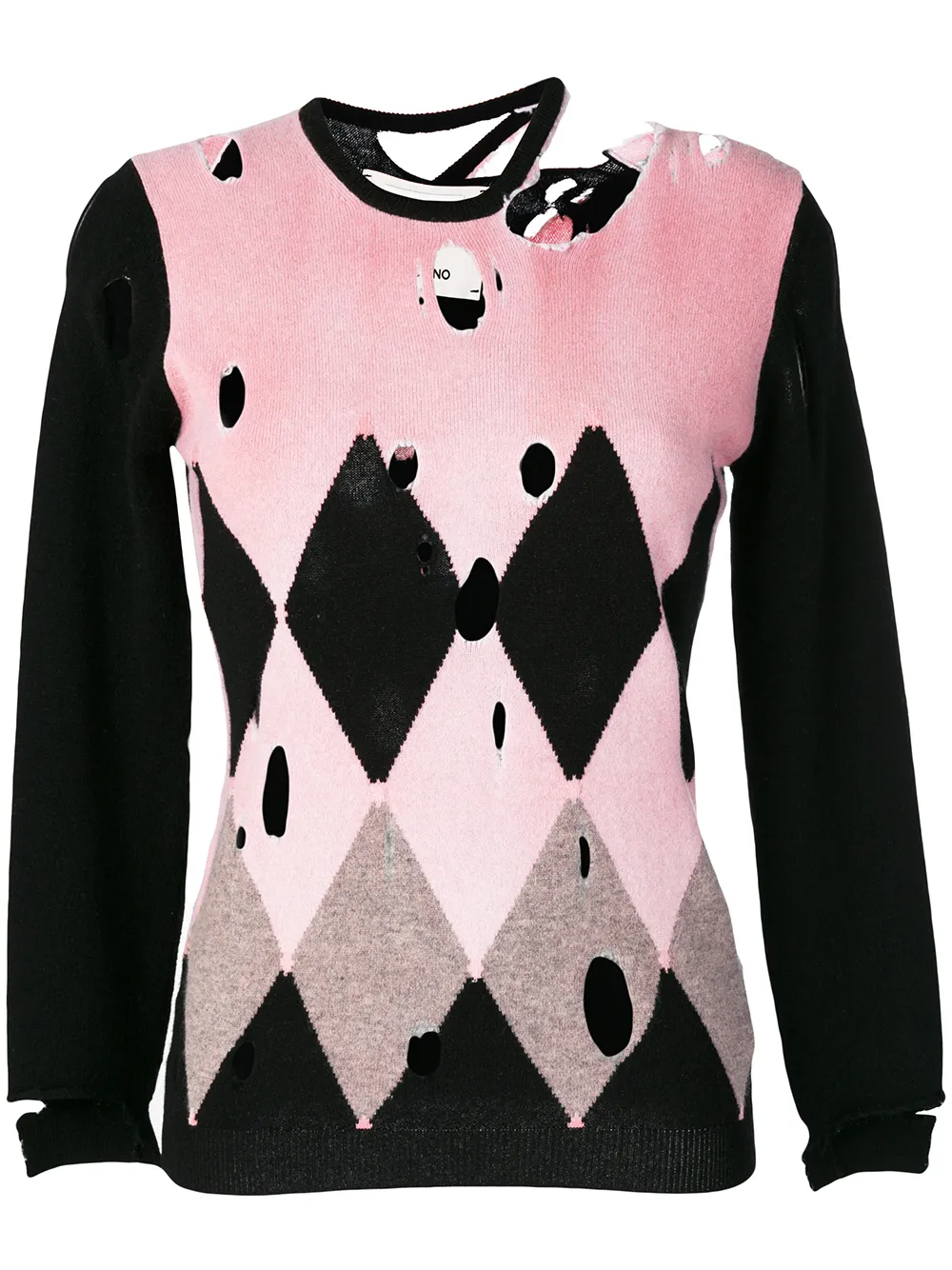 Свитер в ромбик с рваными деталями Ballantyne, мультиколор
Свитер в ромбик с рваными деталями Ballantyne, мультиколор