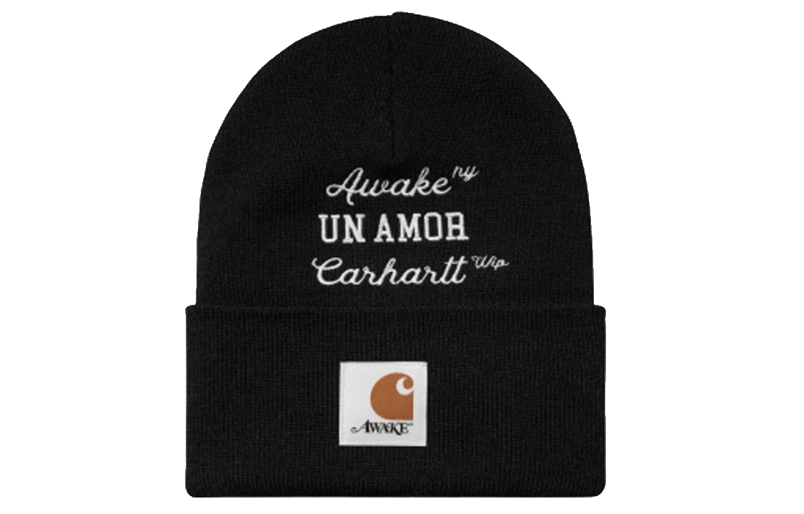 Шапка Awake Ny X Un Amor Carhartt WIP, черный
Шапка Awake Ny X Un Amor Carhartt WIP, черный