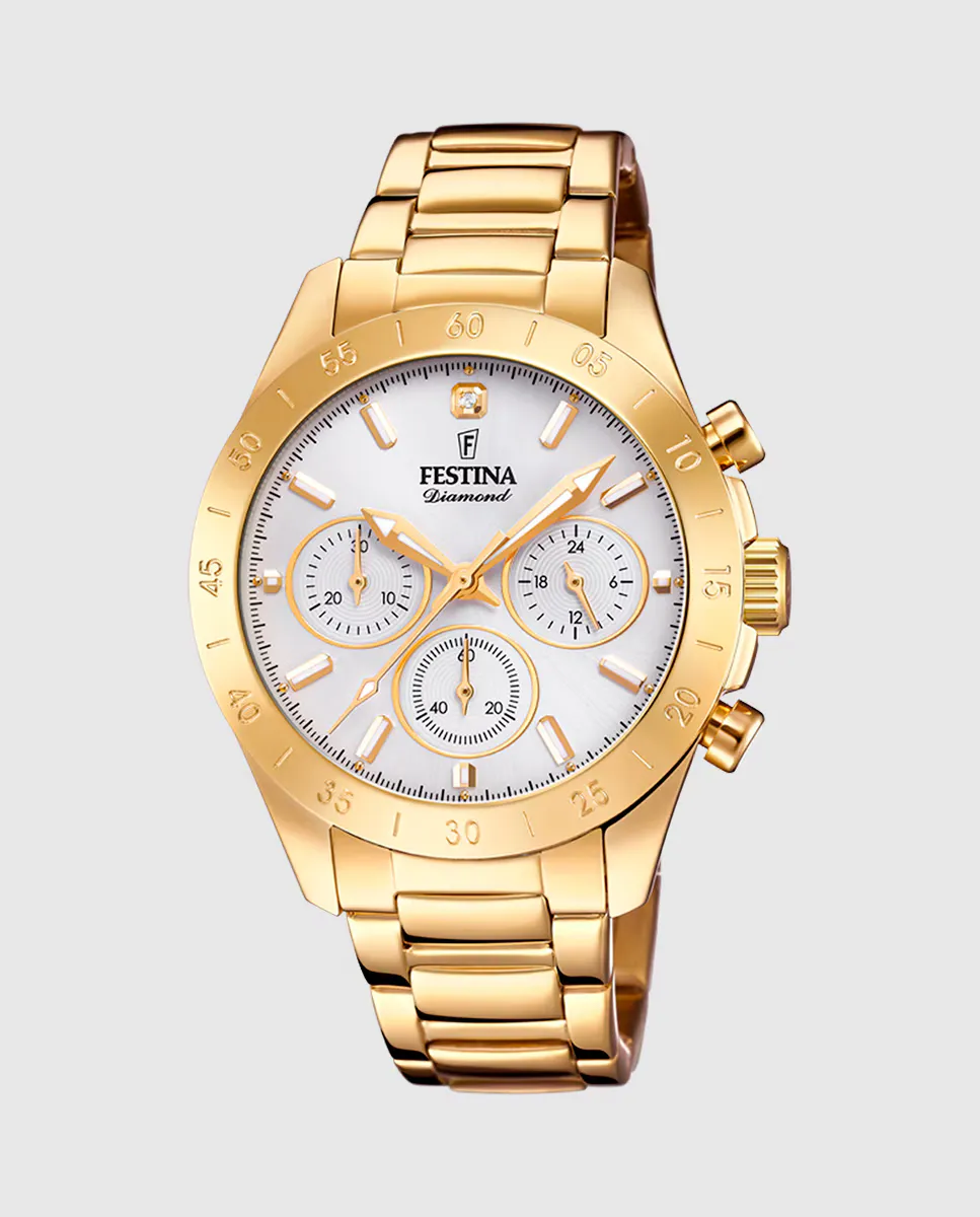 F20400/1 Женские часы Boyfriend из золотой стали Festina, золотой
F20400/1 Женские часы Boyfriend из золотой стали Festina, золотой