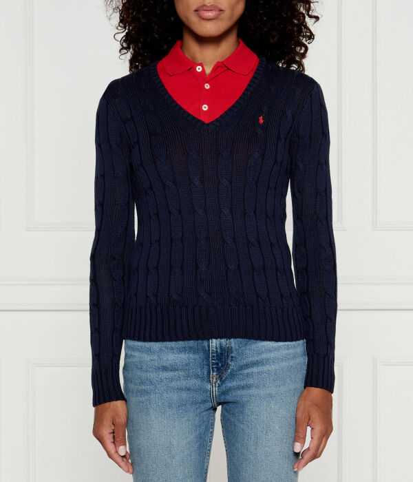 Пуловер женский Polo Ralph Lauren вязаный, синий
Пуловер женский Polo Ralph Lauren вязаный, синий