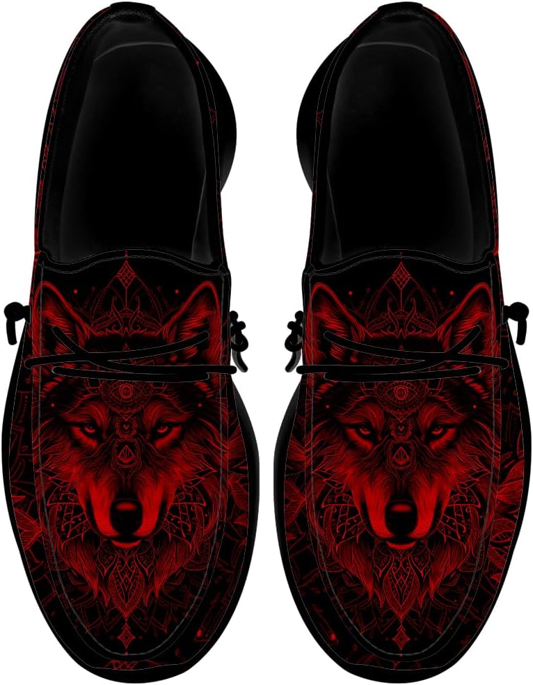 Лоферы Wolf с принтом мандалы Quorax, черный/красный
Лоферы Wolf с принтом мандалы Quorax, черный/красный