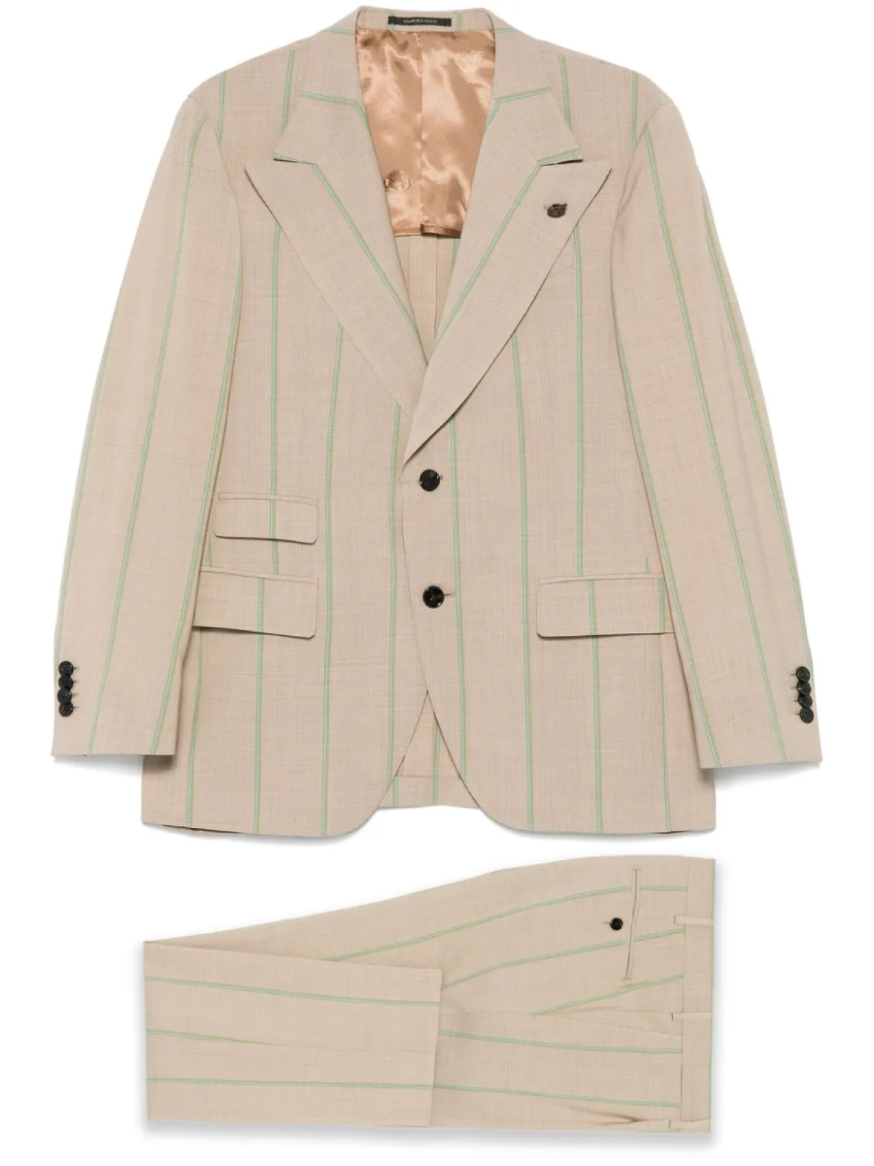 Полосатый костюм Габриэле Пазини Gabriele Pasini, нейтральный
Полосатый костюм Габриэле Пазини Gabriele Pasini, нейтральный