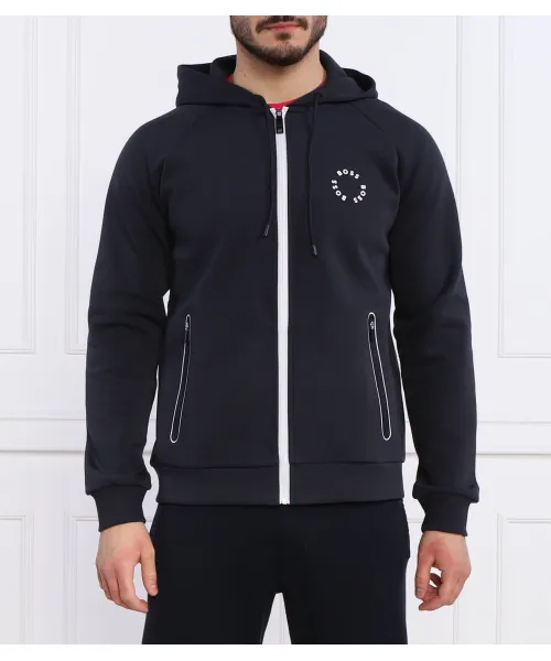 Обвисшая толстовка 2 Regular fit Boss Green, синий 
Обвисшая толстовка 2 Regular fit Boss Green, синий