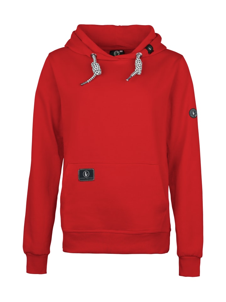 Толстовка с капюшоном Ирис, красного цвета SCHIETWETTER
Толстовка с капюшоном Ирис, красного цвета SCHIETWETTER