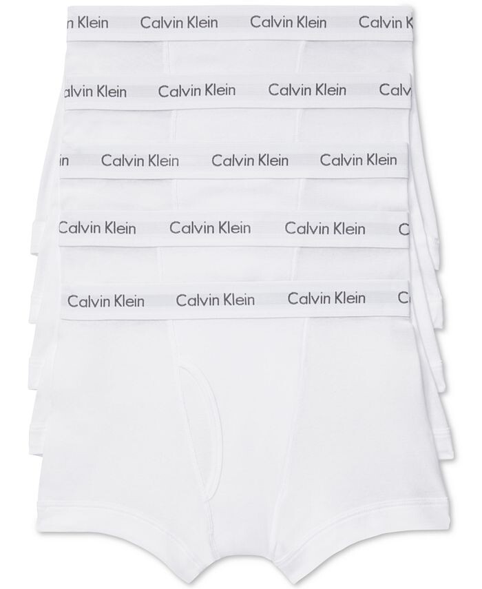 Мужская 5-Пк. Классическое нижнее белье из хлопка из хлопка Calvin Klein, белый
Мужская 5-Пк. Классическое нижнее белье из хлопка из хлопка Calvin Klein, белый