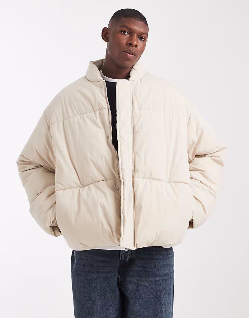 Свободная стеганая куртка цвета кремовый Asos Design
Свободная стеганая куртка цвета кремовый Asos Design