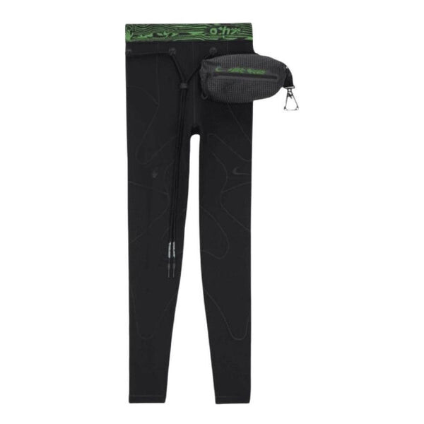 Леггинсы x off white mc tight Nike, черный 
Леггинсы x off white mc tight Nike, черный