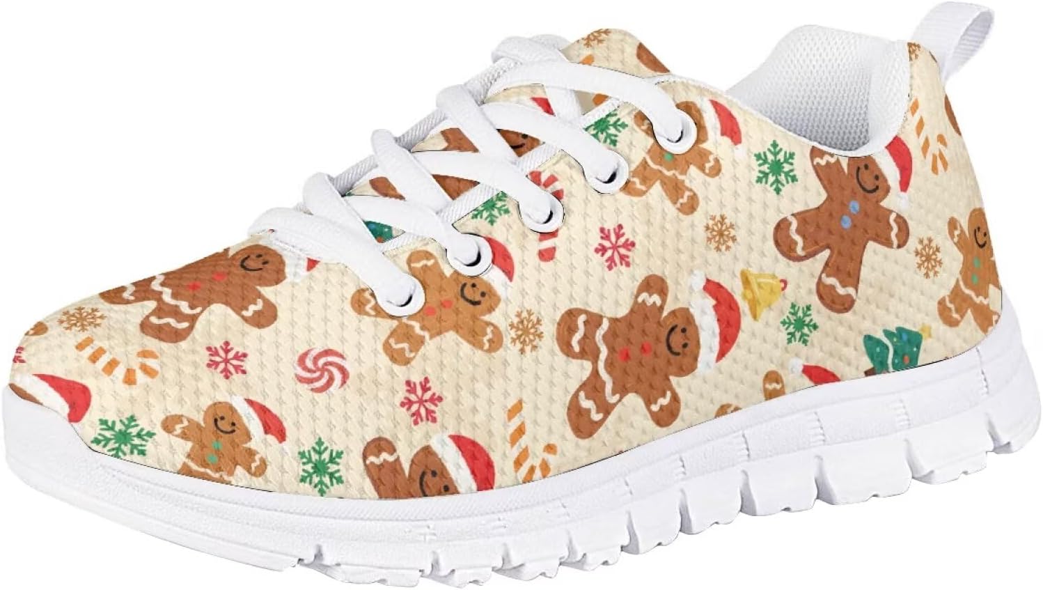 Модные детские кроссовки для девочек, повседневная обувь для отпуска Fonplted, Gingerbread Man
Модные детские кроссовки для девочек, повседневная обувь для отпуска Fonplted, Gingerbread Man