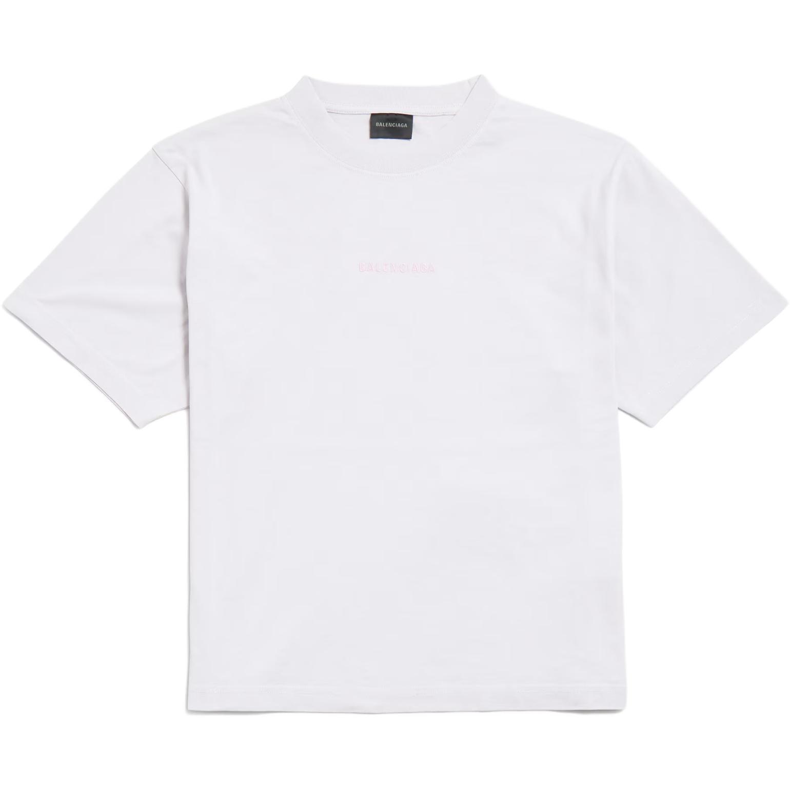 Футболка из хлопка с вышитым логотипом Balenciaga, белый
Футболка из хлопка с вышитым логотипом Balenciaga, белый