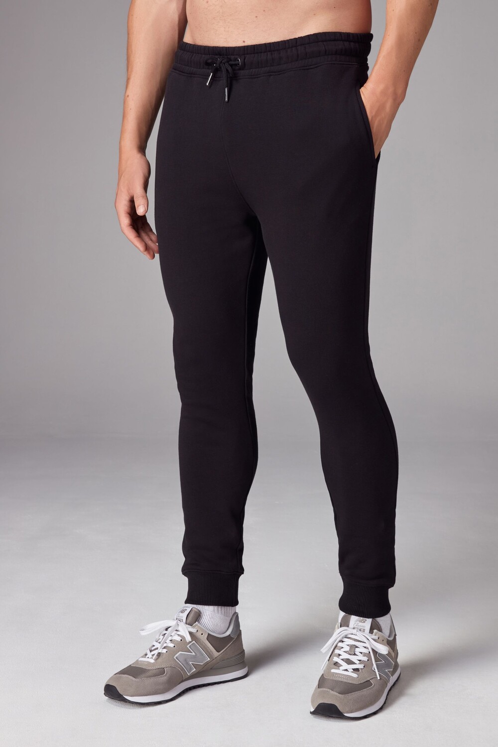 Спортивные брюки из джерси с высоким содержанием хлопка Next, черный
Спортивные брюки из джерси с высоким содержанием хлопка Next, черный