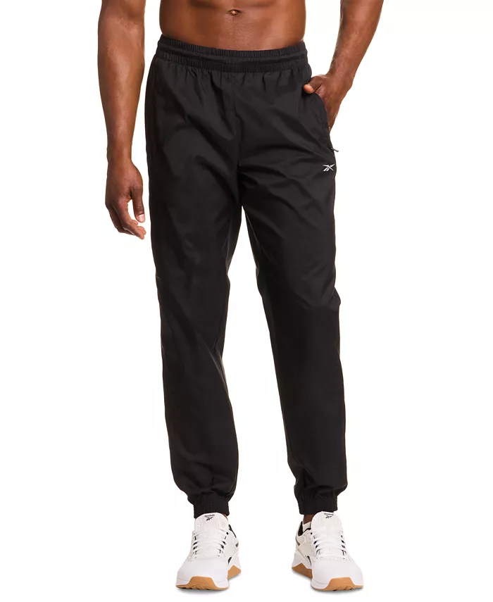 Мужские спортивные брюки Woven Track Reebok, черный
Мужские спортивные брюки Woven Track Reebok, черный