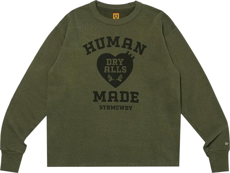 Толстовка Human Made Military 'Olive Drab', зеленый
Толстовка Human Made Military 'Olive Drab', зеленый