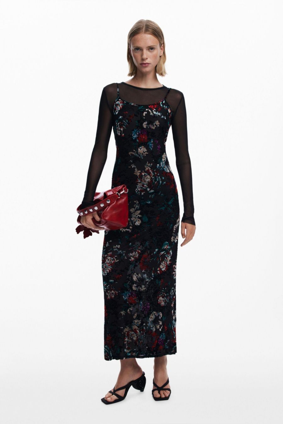 Женское платье из сетчатой ткани Desigual, Black
Женское платье из сетчатой ткани Desigual, Black