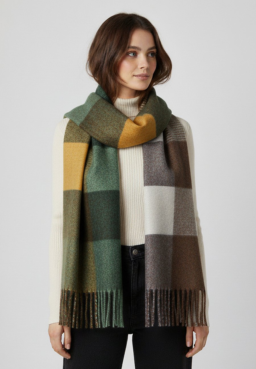 Шарф Faera TRENDIGER WARMES HERBST, Grün/Green
Шарф Faera TRENDIGER WARMES HERBST, Grün/Green