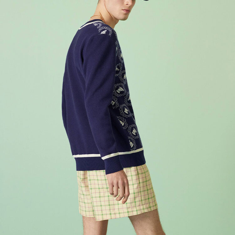 Свитер мужской синий Gucci, синий
Свитер мужской синий Gucci, синий