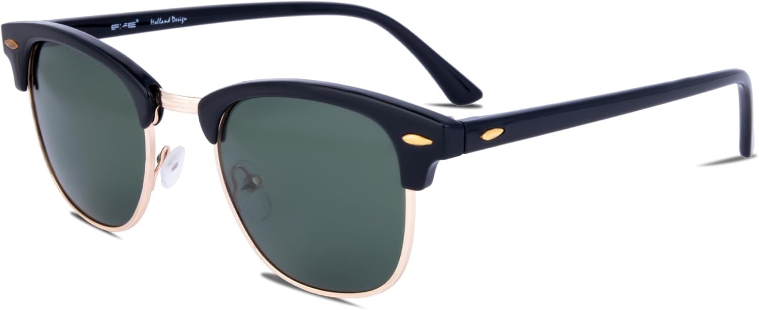 Женские классические поляризованные солнцезащитные очки EFE увеличенного размера, оправа из композитного материала TR90, защита от УФ-излучения UV 400, модные очки в стиле ретро, C5-20120c1
Женские классические поляризованные солнцезащитные очки EFE увеличенного размера, оправа из композитного материала TR90, защита от УФ-излучения UV 400, модные очки в стиле ретро, C5-20120c1