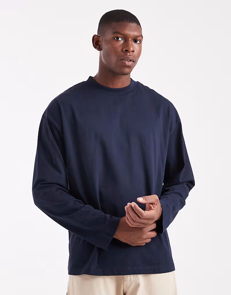 Футболка Essentials свободного кроя с длинными рукавами темно-синего цвета Asos Design, Синий, Футболка Essentials свободного кроя с длинными рукавами темно-синего цвета Asos Design
Футболка Essentials свободного кроя с длинными рукавами темно-синего цвета Asos Design, Синий, Футболка Essentials свободного кроя с длинными рукавами темно-синего цвета Asos Design