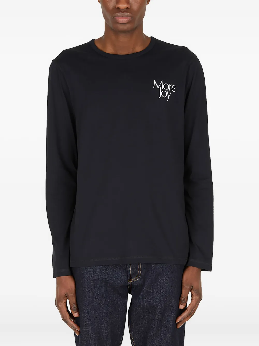 Футболка с длинными рукавами и логотипом More Joy, черный
Футболка с длинными рукавами и логотипом More Joy, черный