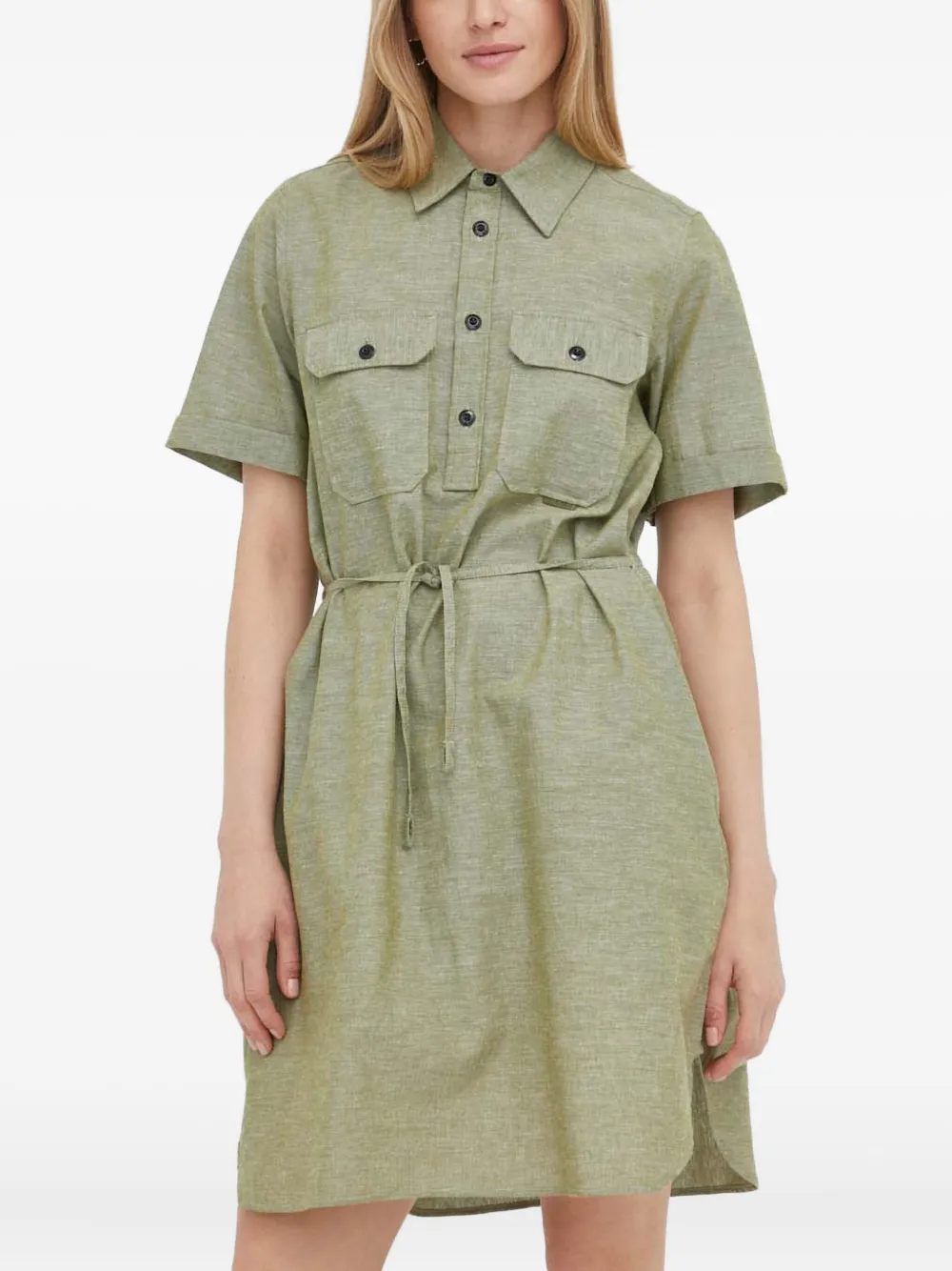 Платье с карманами на пуговицах G-Star Raw, зеленый
Платье с карманами на пуговицах G-Star Raw, зеленый