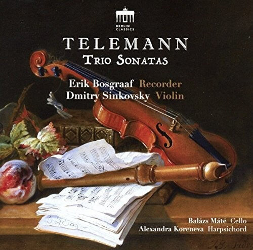 CD диск Telemann / Bosgraaf / Koreneva: Trio Sonatas
CD диск Telemann / Bosgraaf / Koreneva: Trio Sonatas