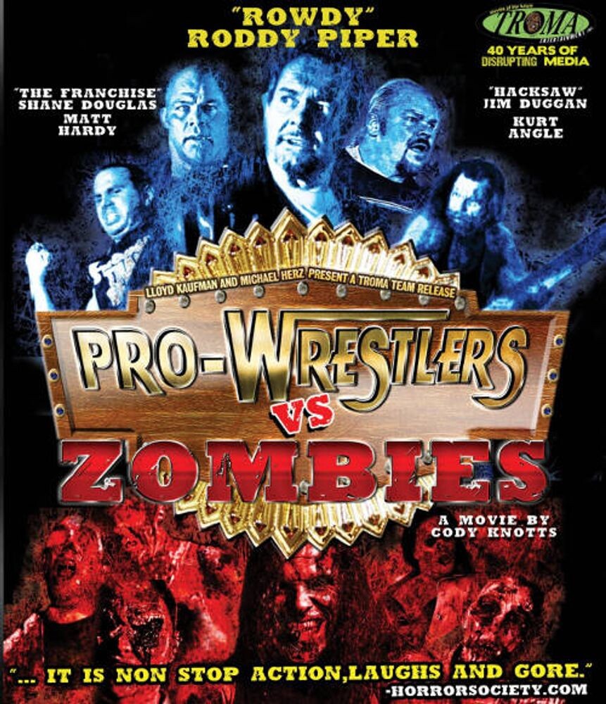 Диск Blu-ray Pro-Wrestlers Vs. Zombies
Диск Blu-ray Pro-Wrestlers Vs. Zombies